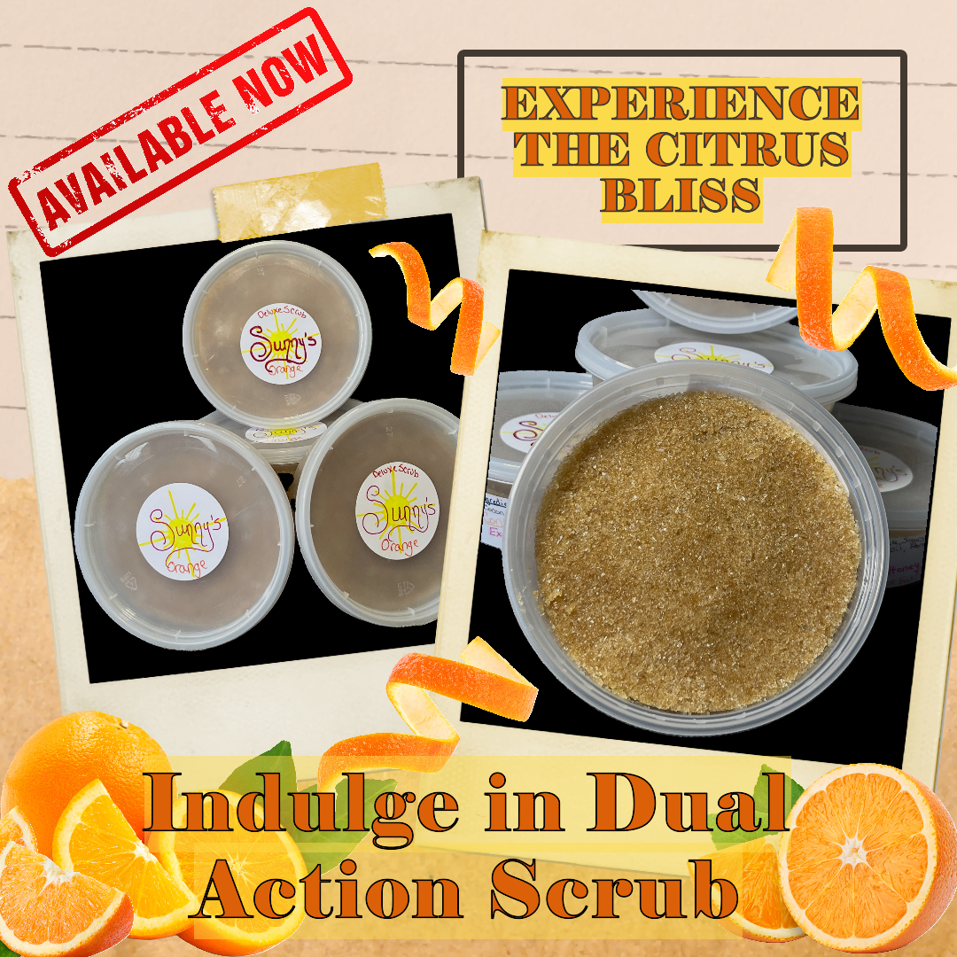 Deluxe Body Scrub-Orange